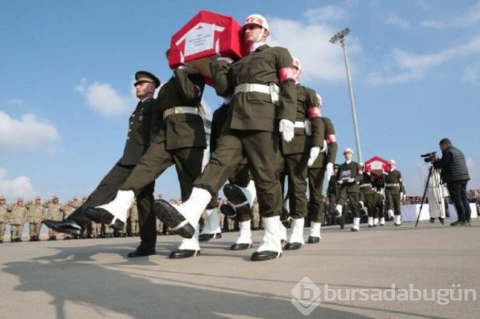 2 uzman çavuş şehit oldu... Törenle uğurlandılar!