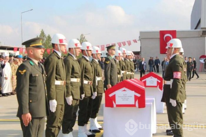 2 uzman çavuş şehit oldu... Törenle uğurlandılar!