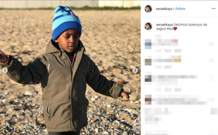 Esra Akkaya'nın yeni yaşamından ilk kareler 