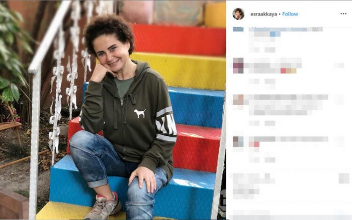 Esra Akkaya'nın yeni yaşamından ilk kareler 