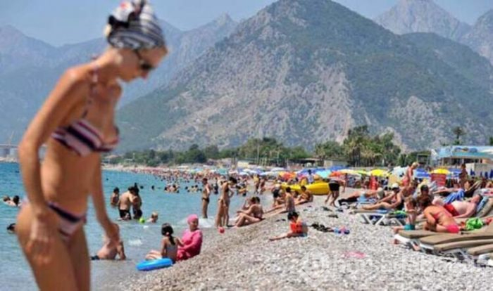 Antalya'da Ruslar birinci!