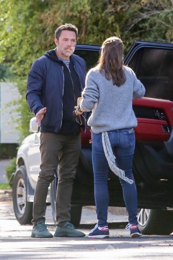 Ben Affleck ile Jennifer Garner sokak ortasında tartıştı