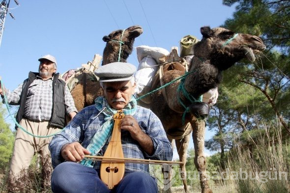 Yörük göçünden ilginç görüntüler 