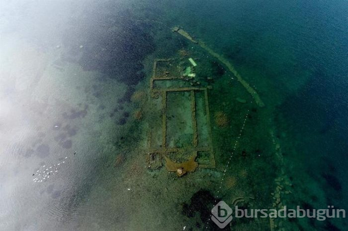 Bursa'da sular çekilince ortaya çıktı!