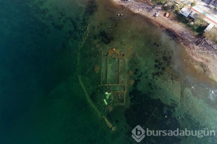 Bursa'da sular çekilince ortaya çıktı!