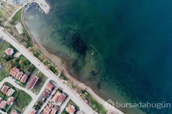 Bursa'da sular çekilince ortaya çıktı!