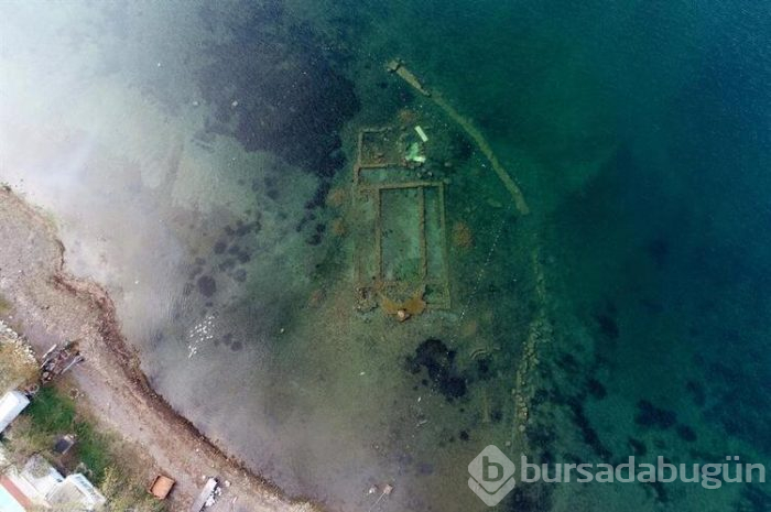 Bursa'da sular çekilince ortaya çıktı!