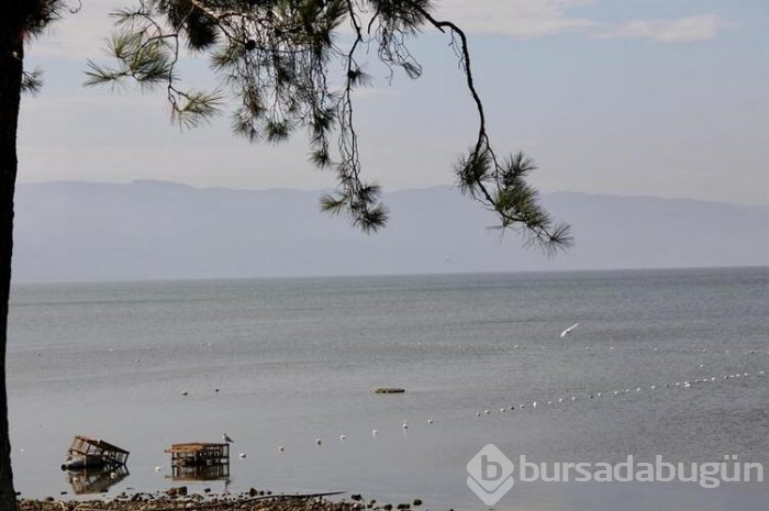 Bursa'da sular çekilince ortaya çıktı!