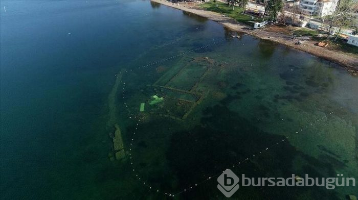 Bursa'da sular çekilince ortaya çıktı!