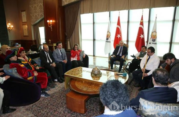 Cumhurbaşkanı Erdoğan, engellilerle bir araya geldi