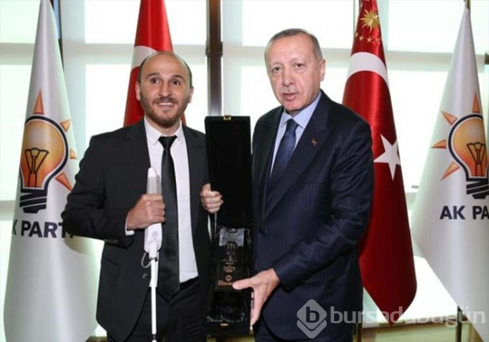 Cumhurbaşkanı Erdoğan, engellilerle bir araya geldi