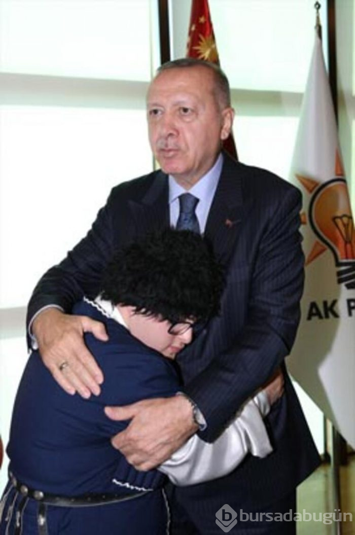 Cumhurbaşkanı Erdoğan, engellilerle bir araya geldi