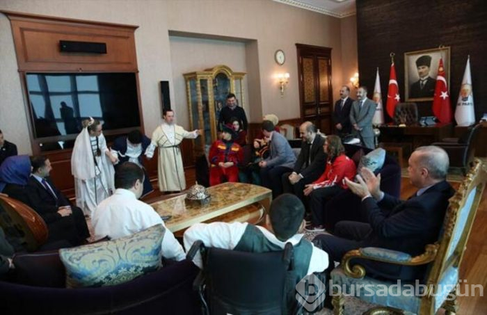 Cumhurbaşkanı Erdoğan, engellilerle bir araya geldi