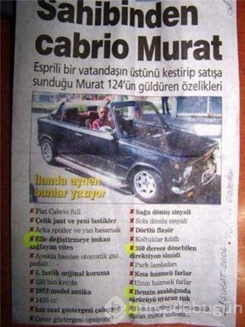 Güldüren panolar
