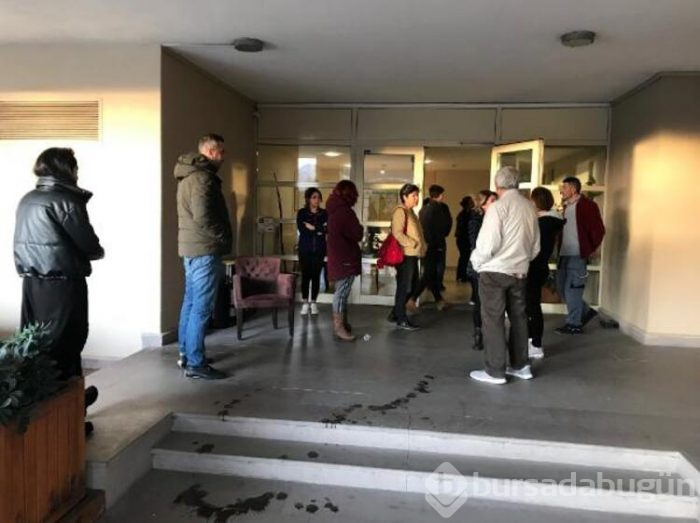 Lüks sitenin sakinlerini ayağa kaldıran olay!