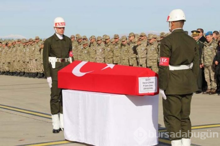 Şehit son yolculuğuna uğurlandı
