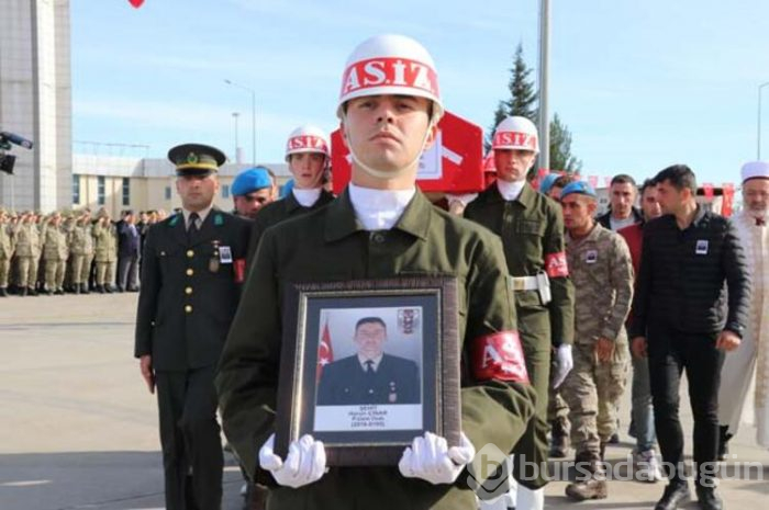 Şehit son yolculuğuna uğurlandı