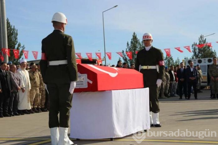 Şehit son yolculuğuna uğurlandı