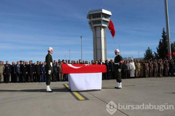 Şehit son yolculuğuna uğurlandı