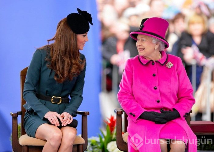Kraliçe'nin Kate Middleton desteği