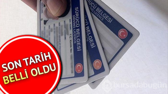 Ehliyet yenilemede son gün ne zaman