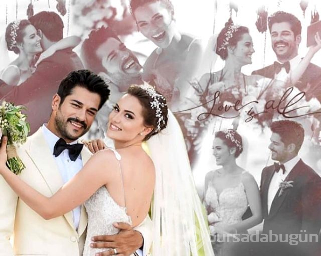 Burak Özçivit'in eşi Fahriye Evcen'le olan pozuna beğeni yağdı