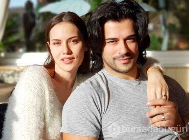 Burak Özçivit'in eşi Fahriye Evcen'le olan pozuna beğeni yağdı