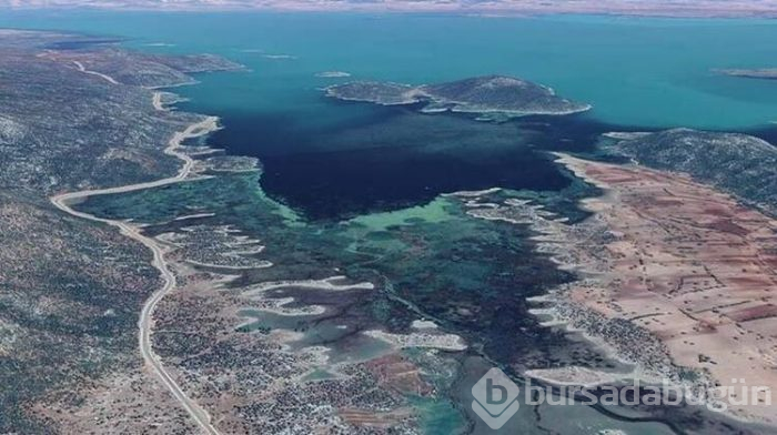 Beyşehir'de korkutan görüntü