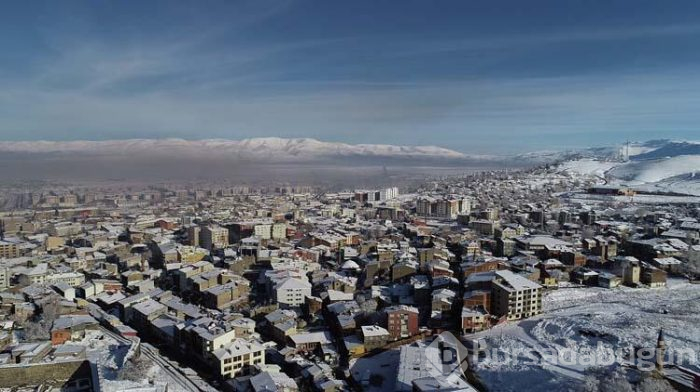  Kış manzaralarıyla Erzurum