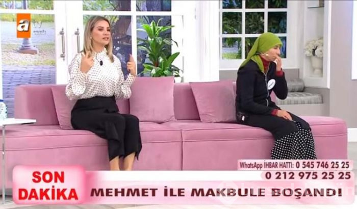Esra Erol'da Makbule Tunçbilek'in sözleri çileden çıkardı