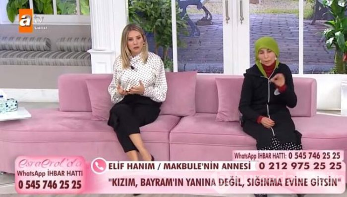Esra Erol'da Makbule Tunçbilek'in sözleri çileden çıkardı