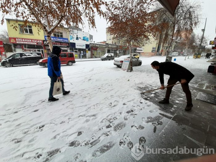 Türkiye'den kar manzaraları