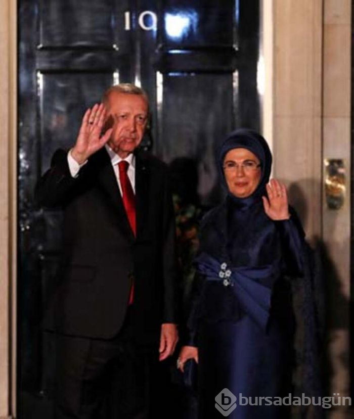 Cumhurbaşkanı Erdoğan, Londra'da akşam yemeğine katıldı!