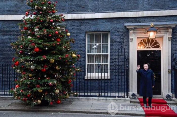 Cumhurbaşkanı Erdoğan, Londra'da akşam yemeğine katıldı!