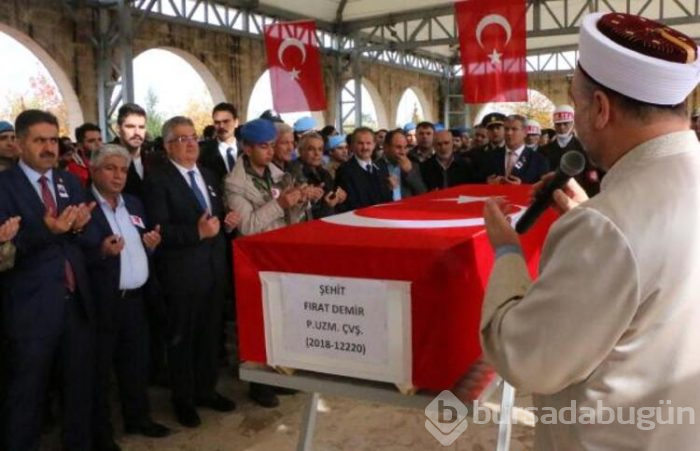 Şehit Uzman Onbaşı gözyaşlarıyla uğurlandı!