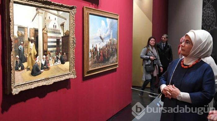 Emine Erdoğan, British Museum sergisini gezdi