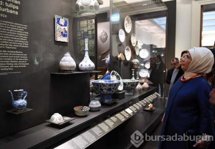 Emine Erdoğan, British Museum sergisini gezdi