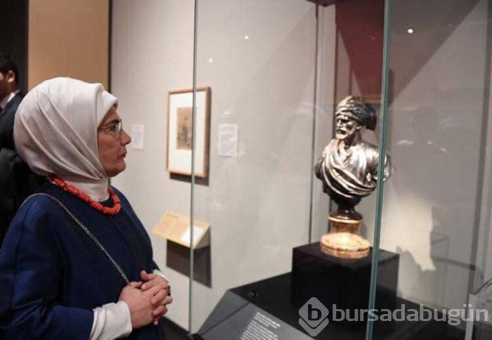 Emine Erdoğan, British Museum sergisini gezdi