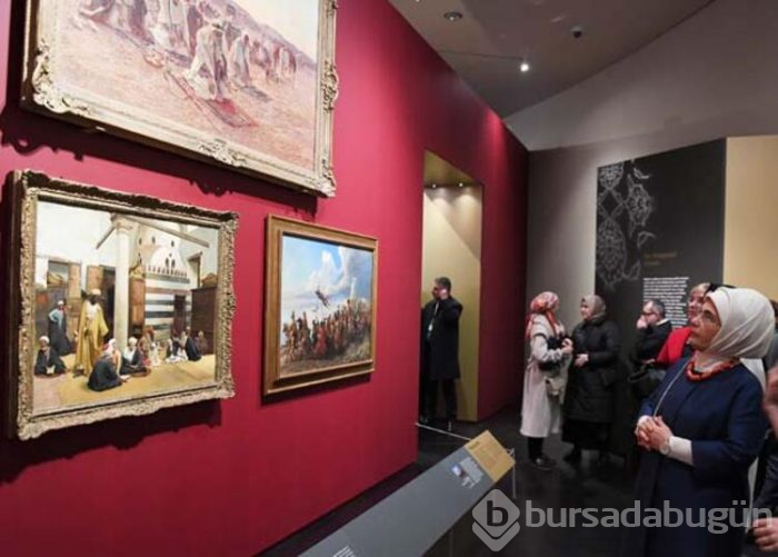 Emine Erdoğan, British Museum sergisini gezdi