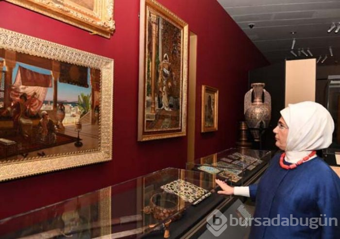 Emine Erdoğan, British Museum sergisini gezdi