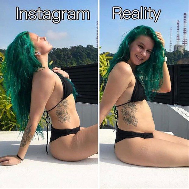 Instagram'da paylaşılanlar gerçeği yansıtmıyor!