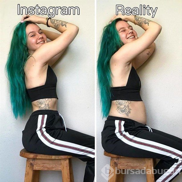 Instagram'da paylaşılanlar gerçeği yansıtmıyor!