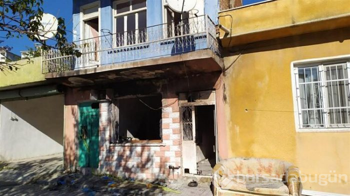 Yangında ölmemiş, cinayete kurban gitti!