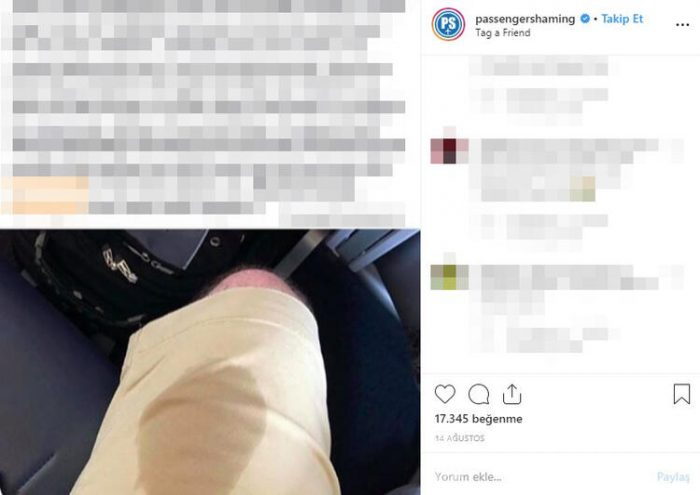 Uçakta yolcunun yaptığı rezalet sosyal medyayı salladı!