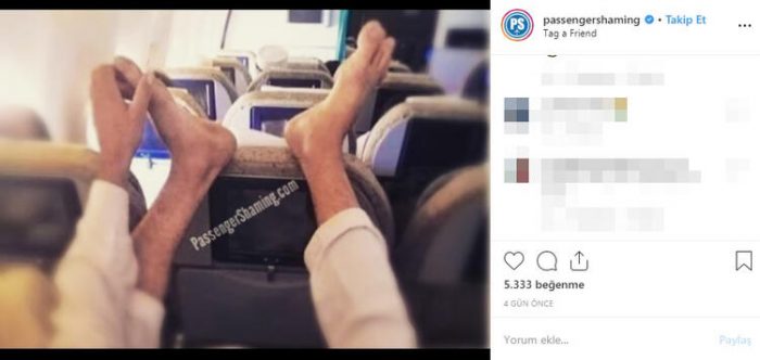 Uçakta yolcunun yaptığı rezalet sosyal medyayı salladı!