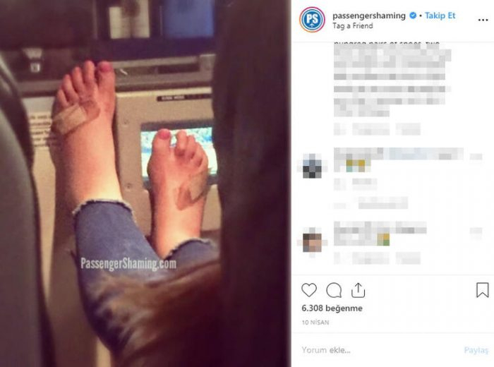 Uçakta yolcunun yaptığı rezalet sosyal medyayı salladı!