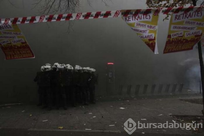 Fransa yangın yeri! Hayat durma noktasına geldi