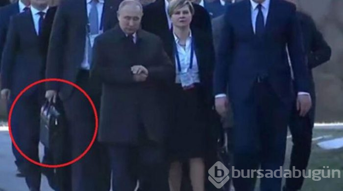 Putin'in nükleer çantası ilk kez görüntülendi