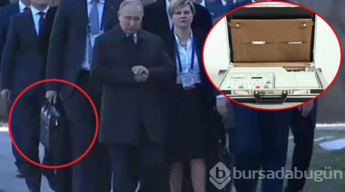 Putin'in nükleer çantası ilk kez görüntülendi