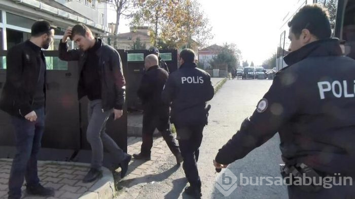 Otobüs bir anda karıştı!